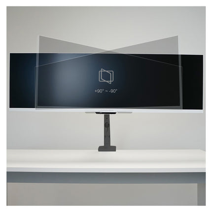 Monitorarm 17-49 Inch Zwart