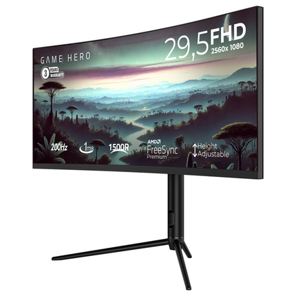 Game Hero 29 inches - Curved Monitor 200 Hz