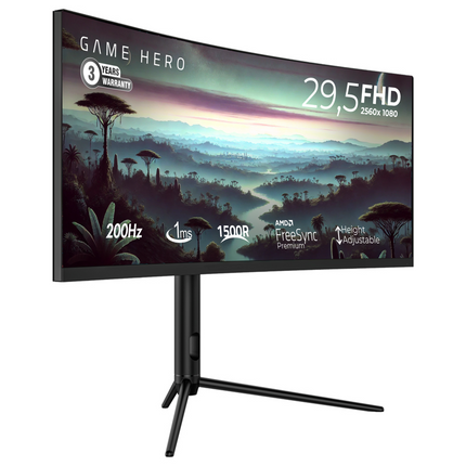 Game Hero 29 inches - Curved Monitor 200 Hz