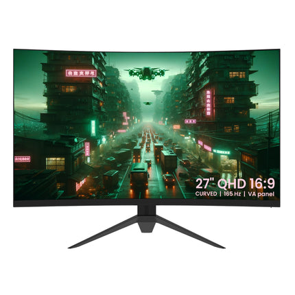 Game Hero 27" Curved Monitor 165Hz